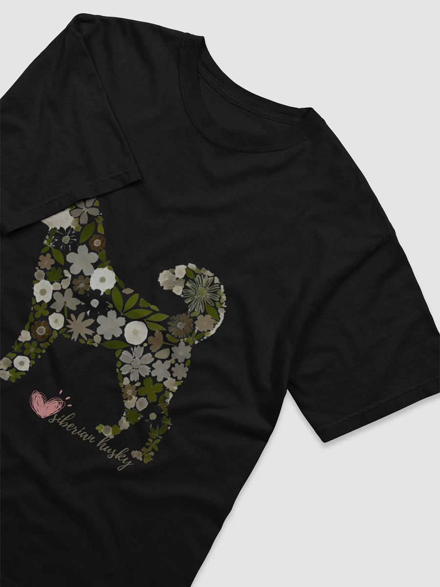Floral Siberian Husky: Nature-Inspired Canine Art product image (3)