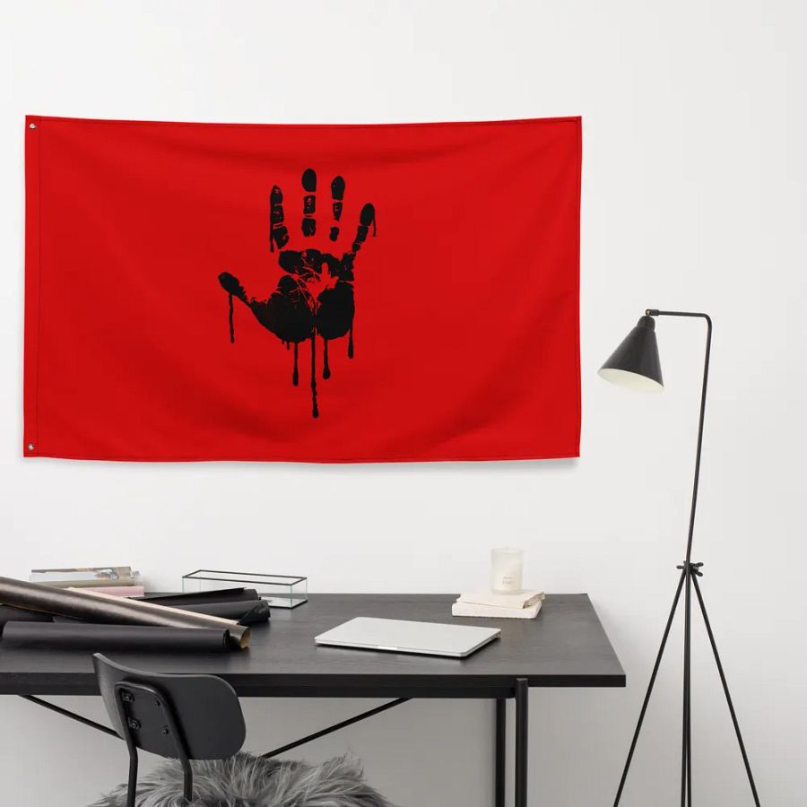 Dark As Midnight Flag product image (9)