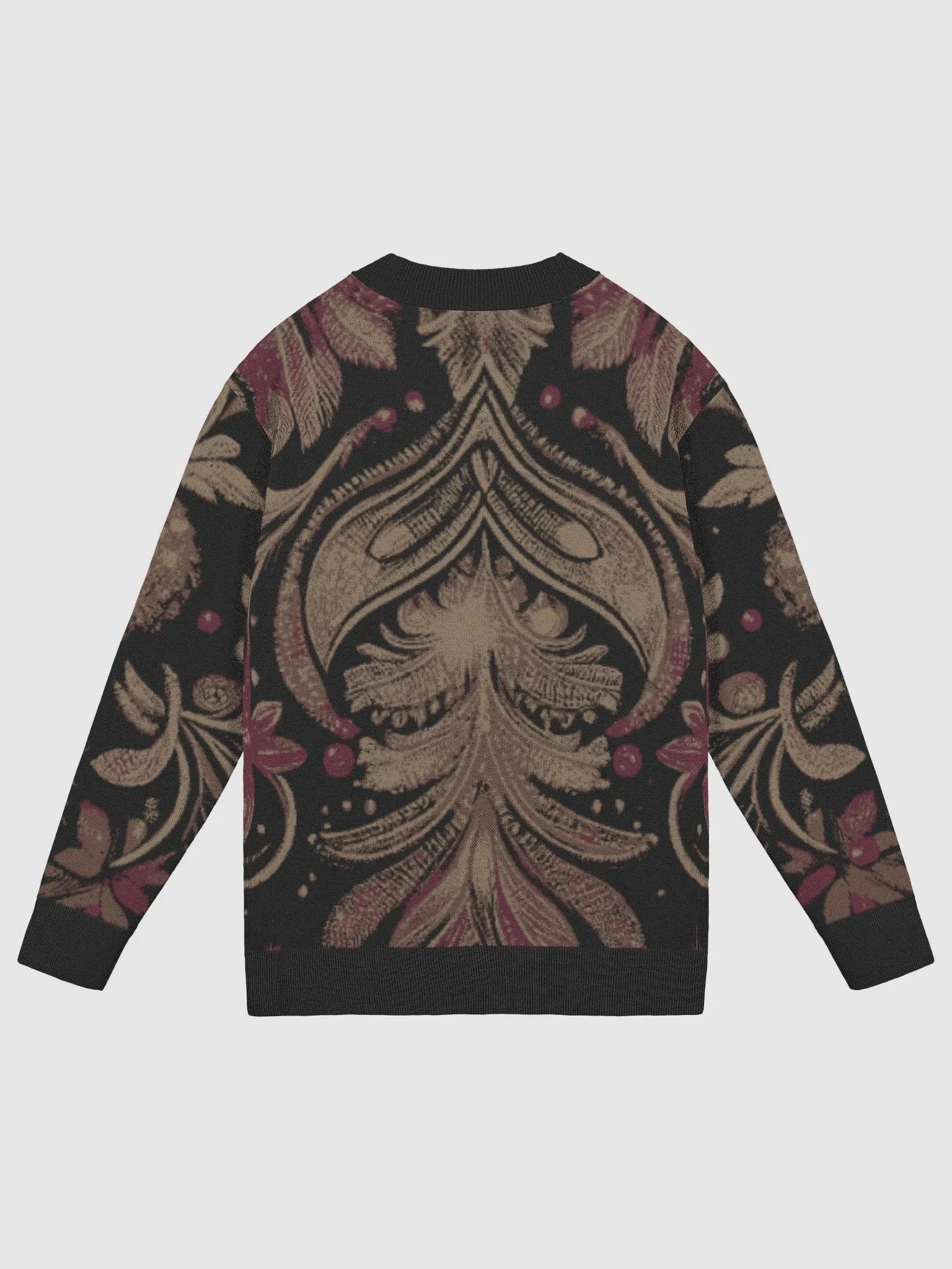 Floral Fusion Jacquard Knit Cardigan product image (8)