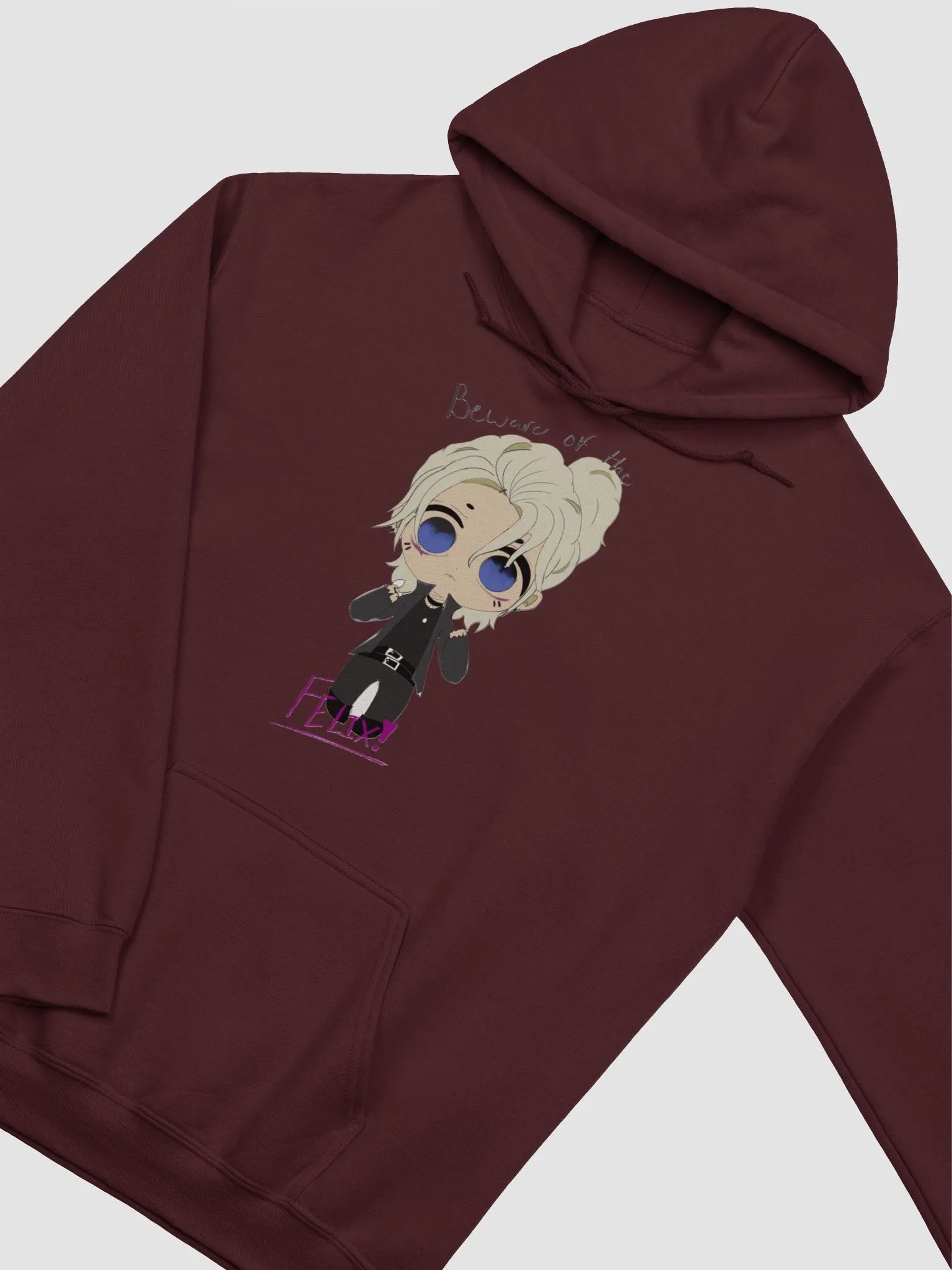 Beware of Felix! Chibi Character Hoodie product image (4)
