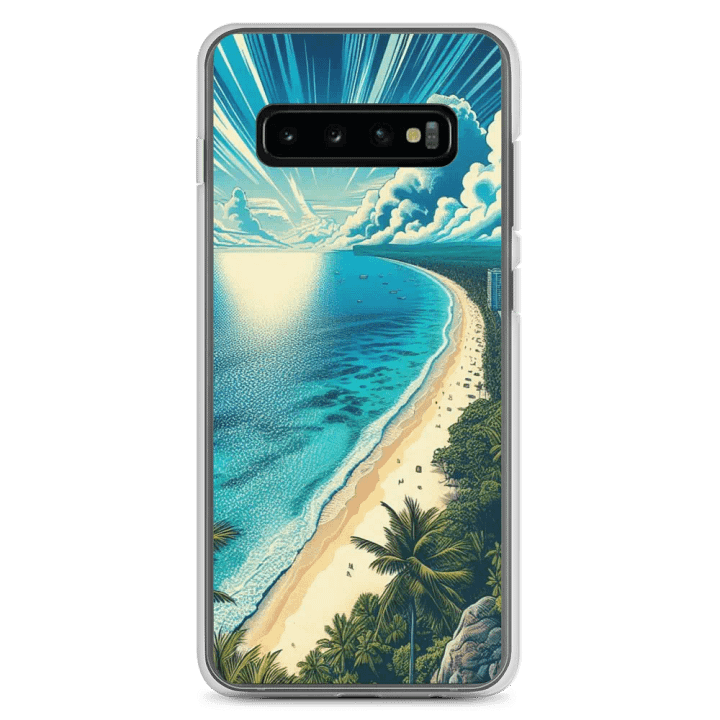Tropical Paradise Samsung® Clear Case | AI Design product image (8)