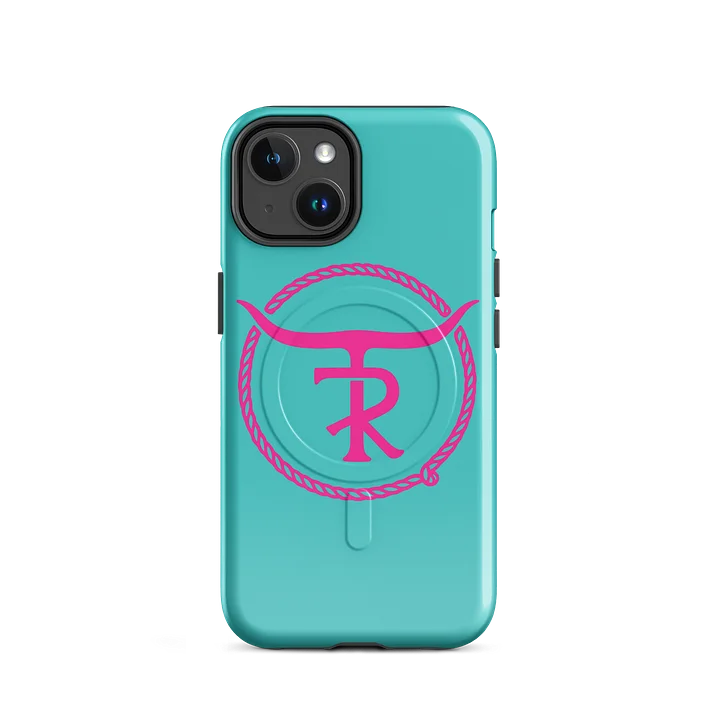 "TR" Pink logo MagSafe® Tough Case product image (3)