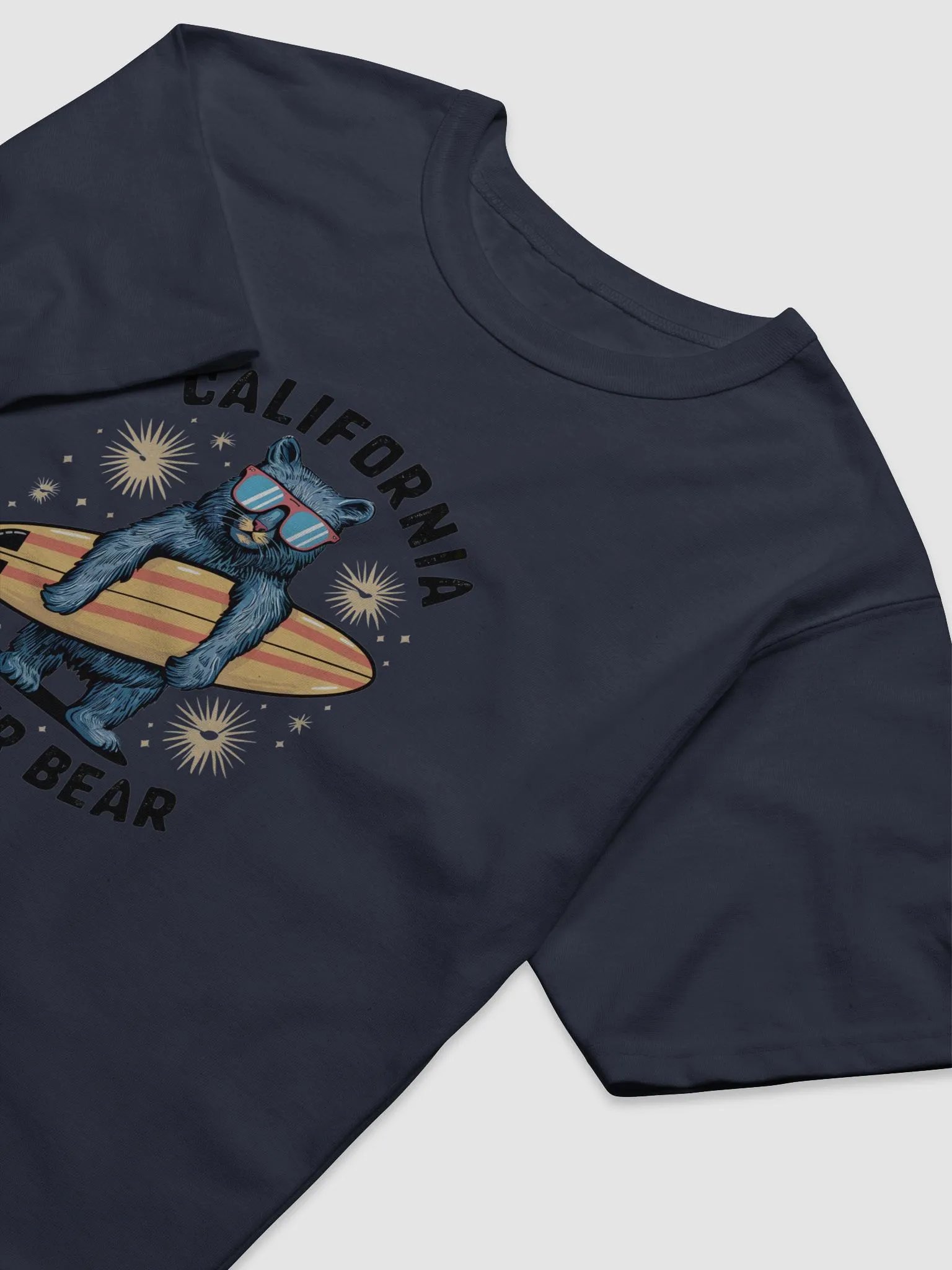 California Surfer Bear Champion T-Shirt product image (8)