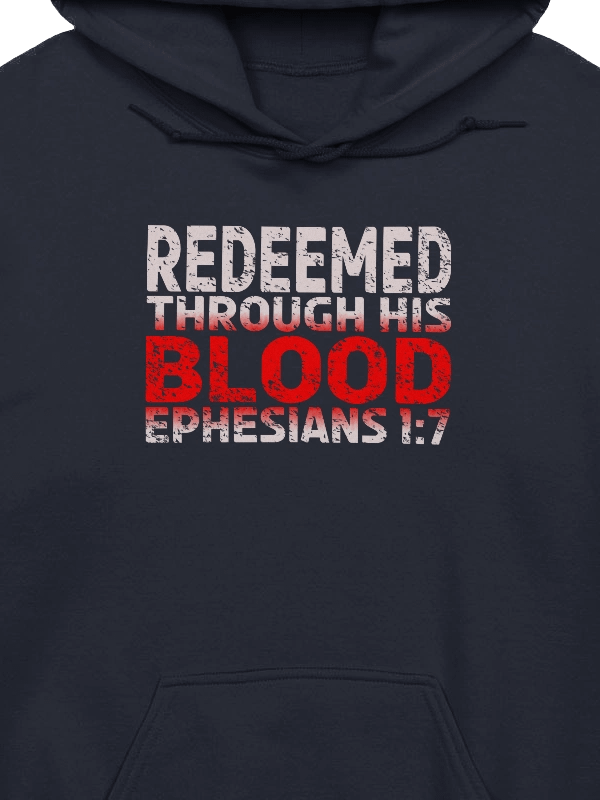 Redeemed Through His Blood Hoodie product image (6)