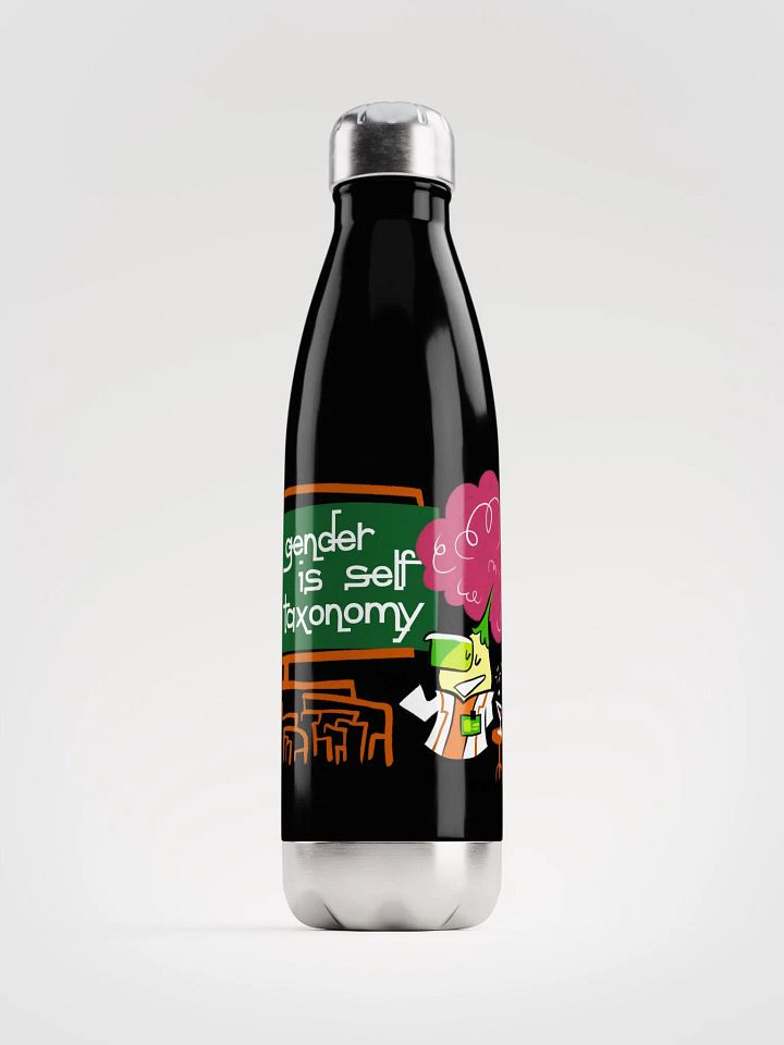 Gender is Self Taxonomy Water Bottle product image (1)