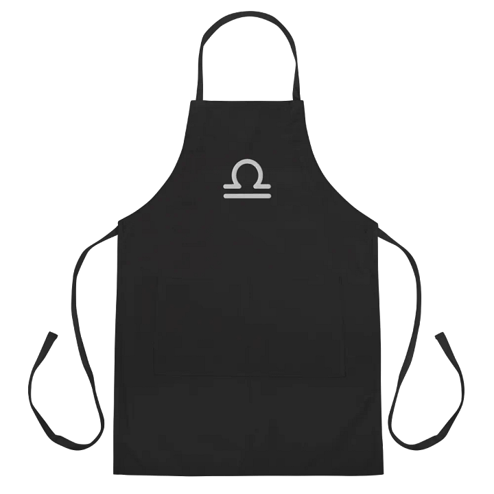 Libra Sigil Embroidered Apron product image (2)