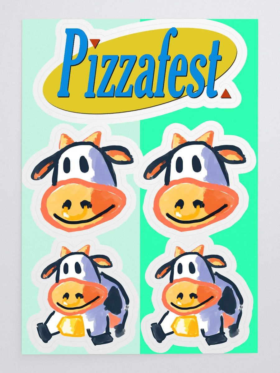 The Cow Stickers product image (1)