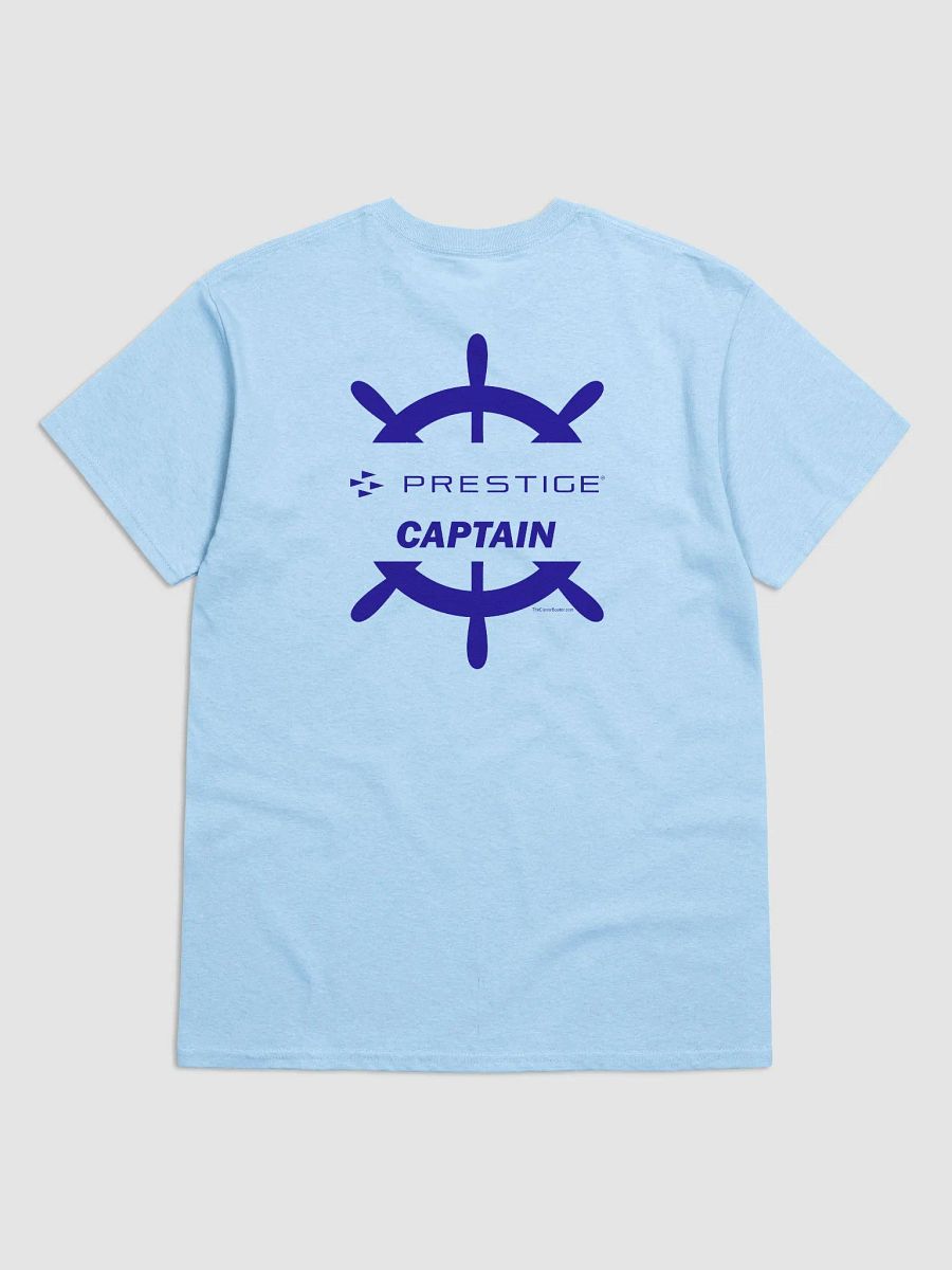 Prestige Captain - T-Shirt - Light Shirt w/Blue Logo product image (4)
