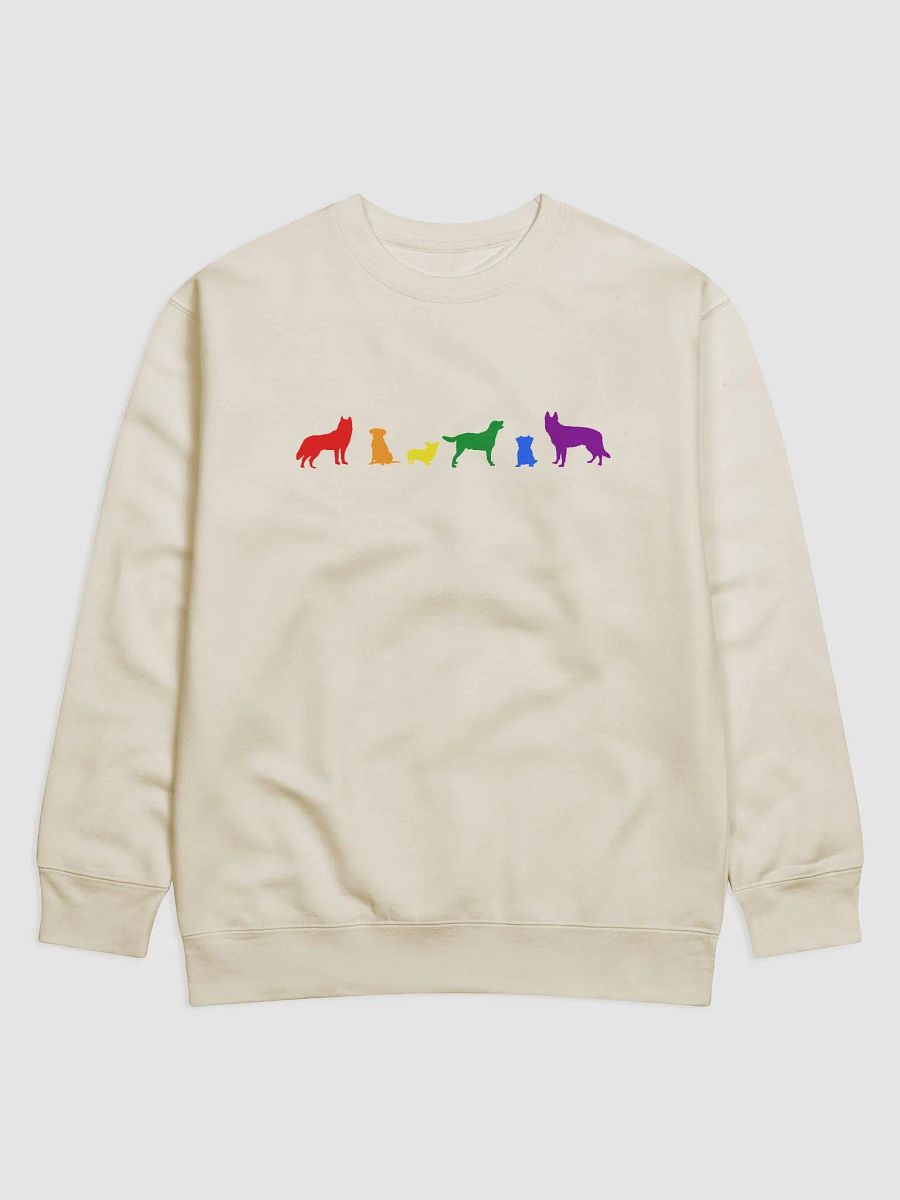 Rainbow Pride Dogs Long Sleeve product image (1)