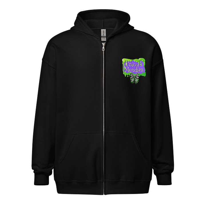 [UM Designs] Life Over, Game Over - Unisex Graphic Zip Hoodie product image (2)