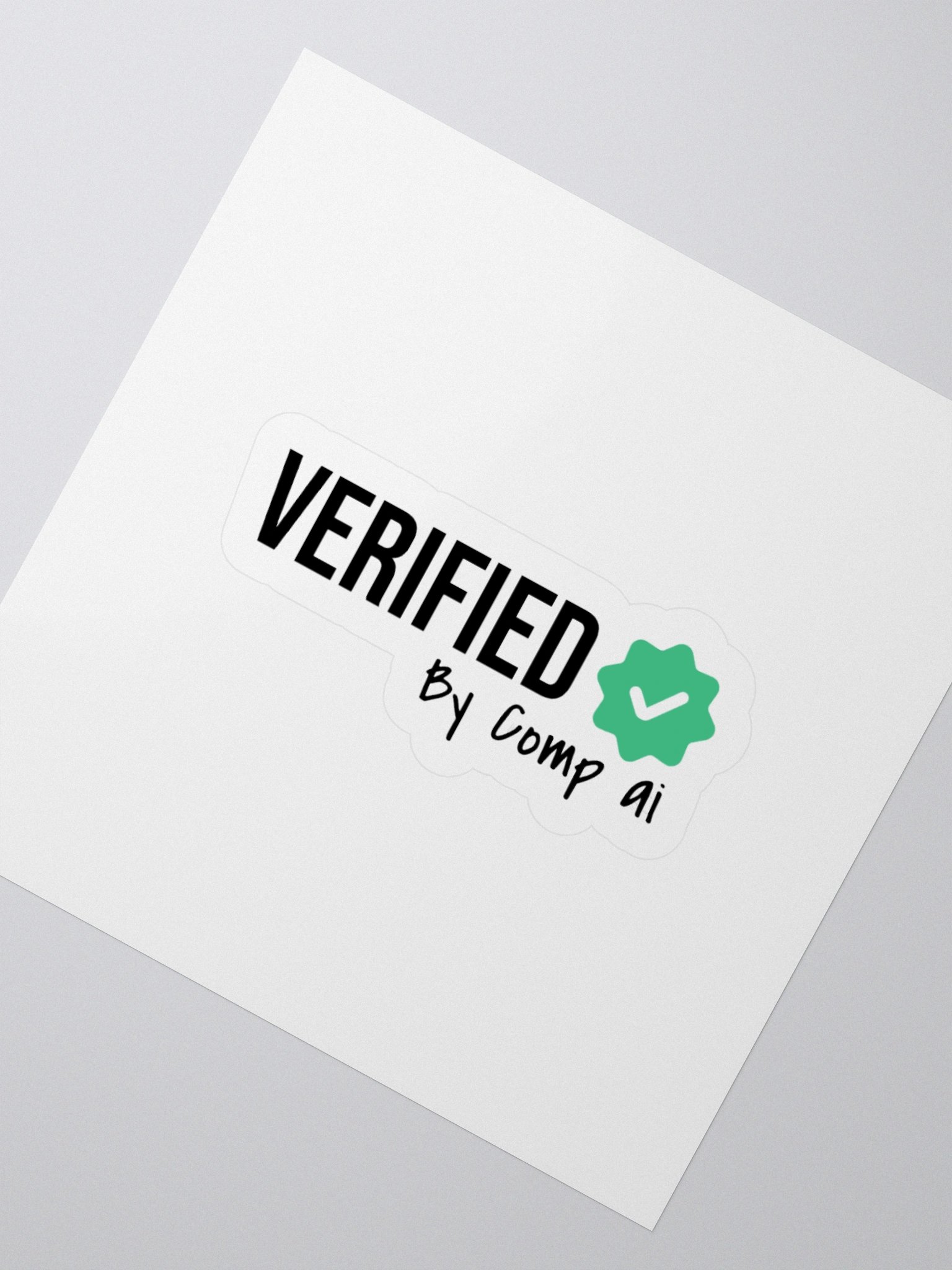 Verified Logo Kiss Cut Stickers product image (4)