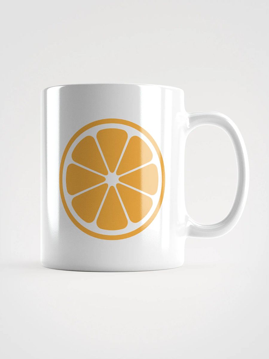 MIKAN Mug (White×Orange) product image (2)
