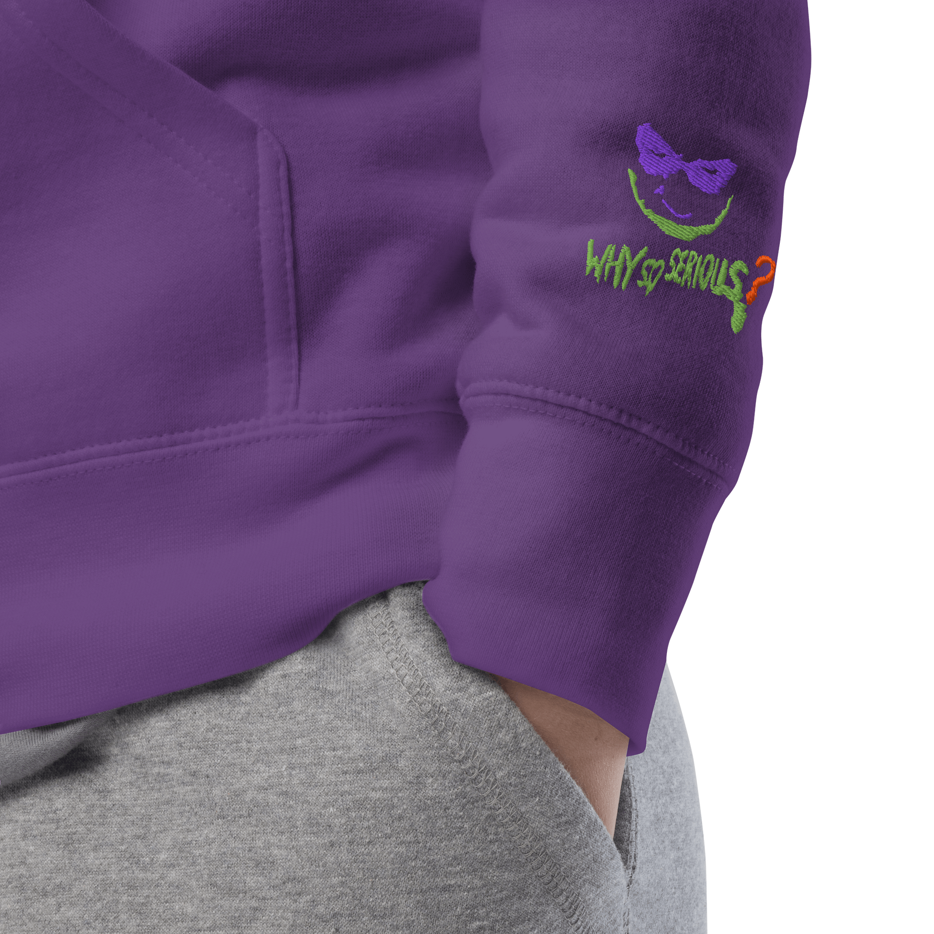 Faceless Why So Serious? Unisex Hoodie product image (7)