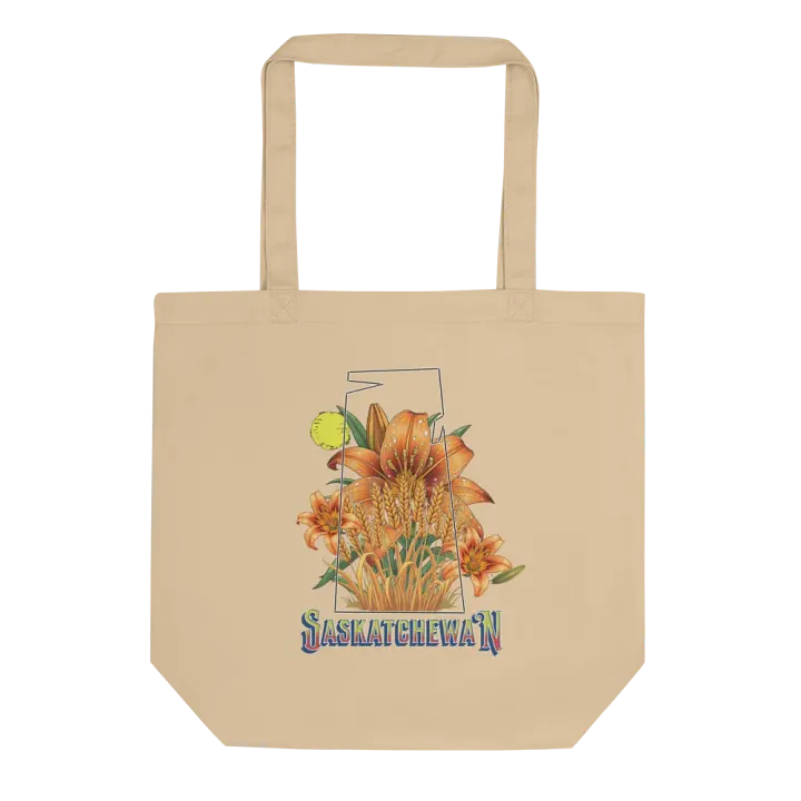 Saskatchewan Province Lily Harvest Eco Tote product image (1)