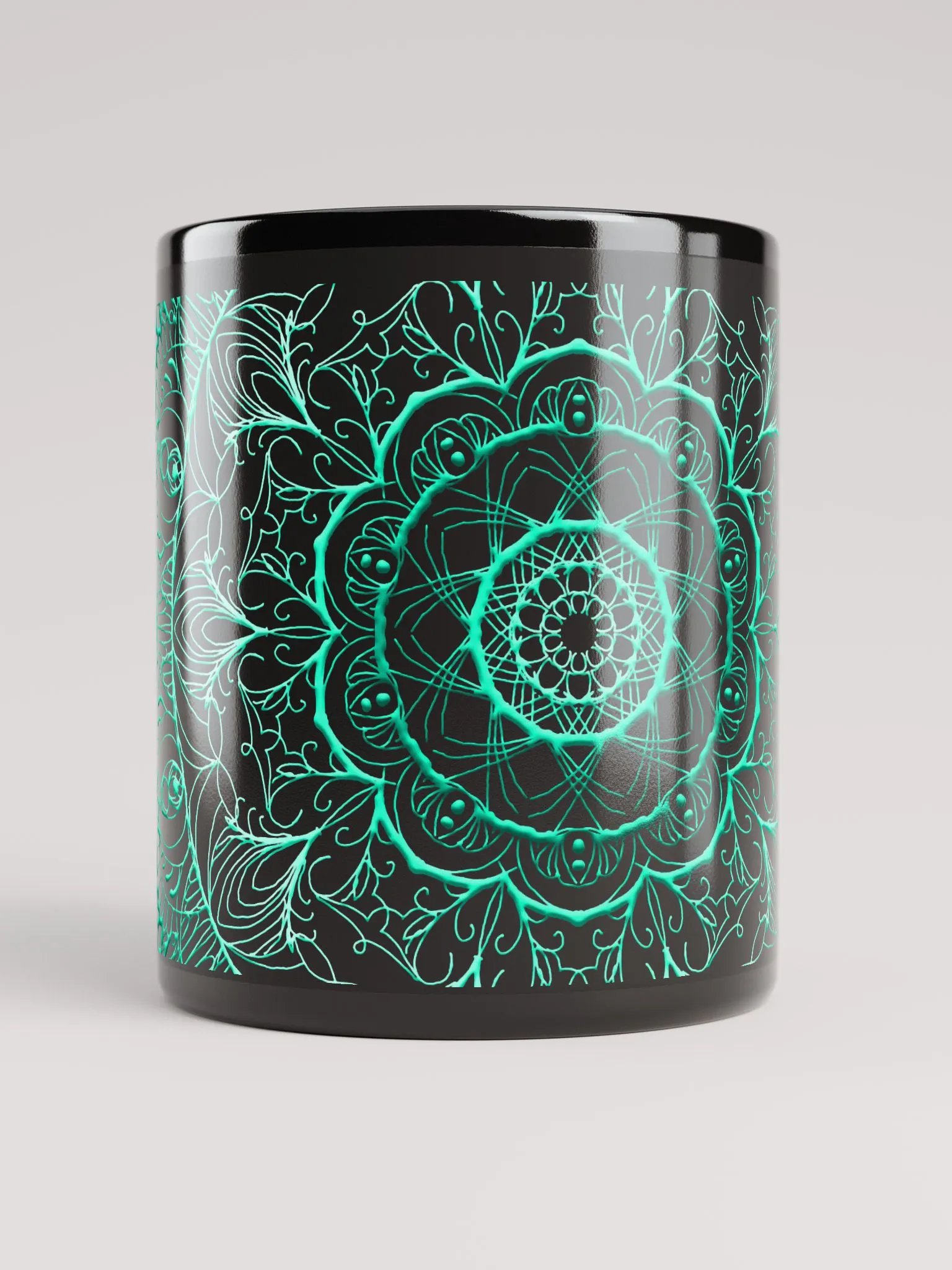 Turquoise Mandala Mug product image (6)