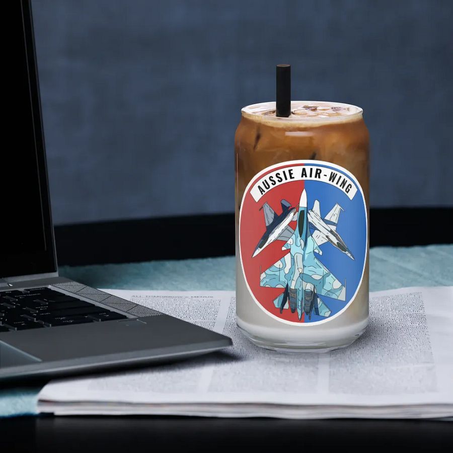 Aussie Air-Wing Can-Shaped Glass product image (3)