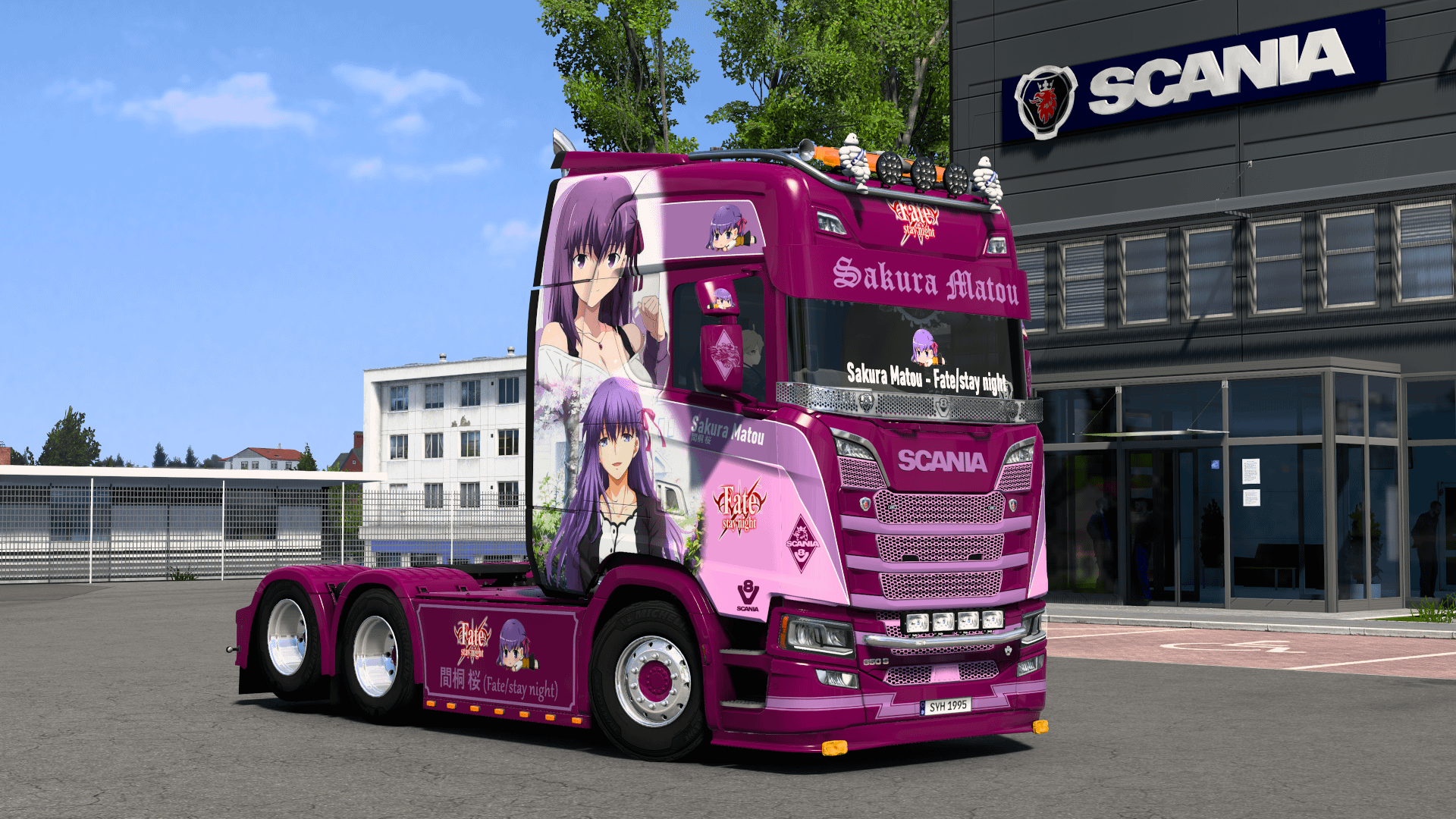 Scania S NG Sakura Matou - Fate/stay night [Airbrush Skin] product image (1)