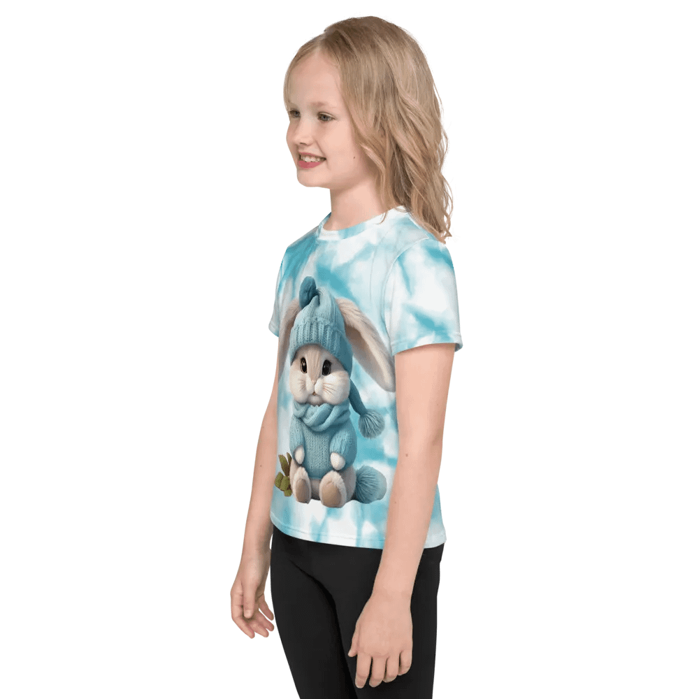 Urban Edge Bunny Bliss All-Over Print Kid's T-Shirt product image (3)