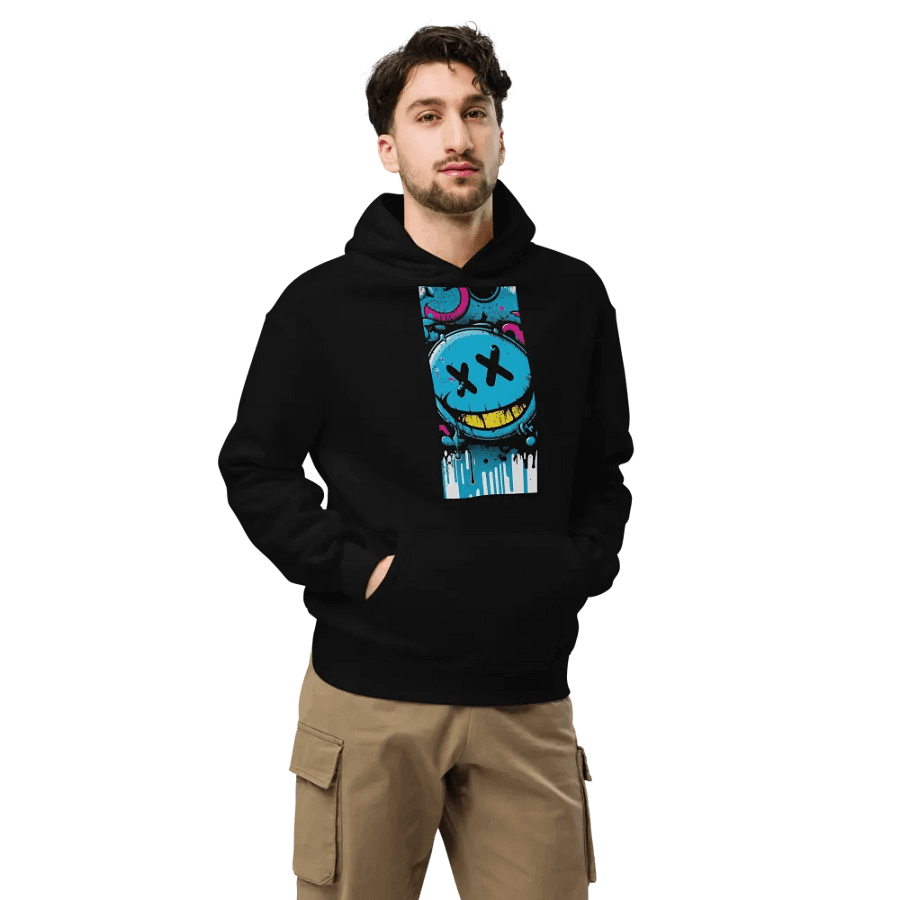 Graffiti Grin Oversized Hoodie product image (7)