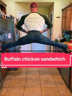 Round 3…💥🥊 #cooking #recipe #recipes #food #cook #kitchen #hack #macros #buffalo #sandwhich #chef #gains 