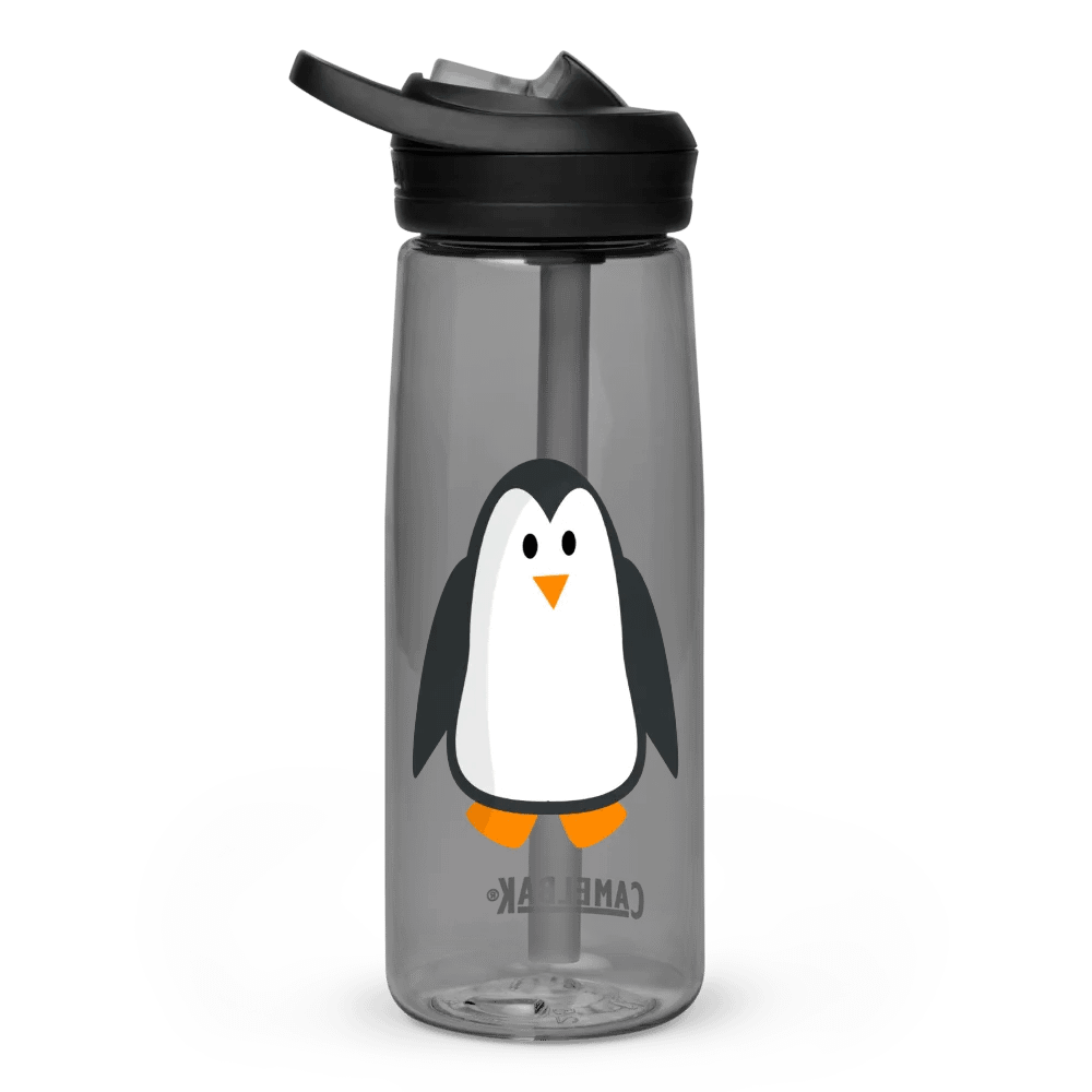 Fat Tux Water Bottle product image (4)