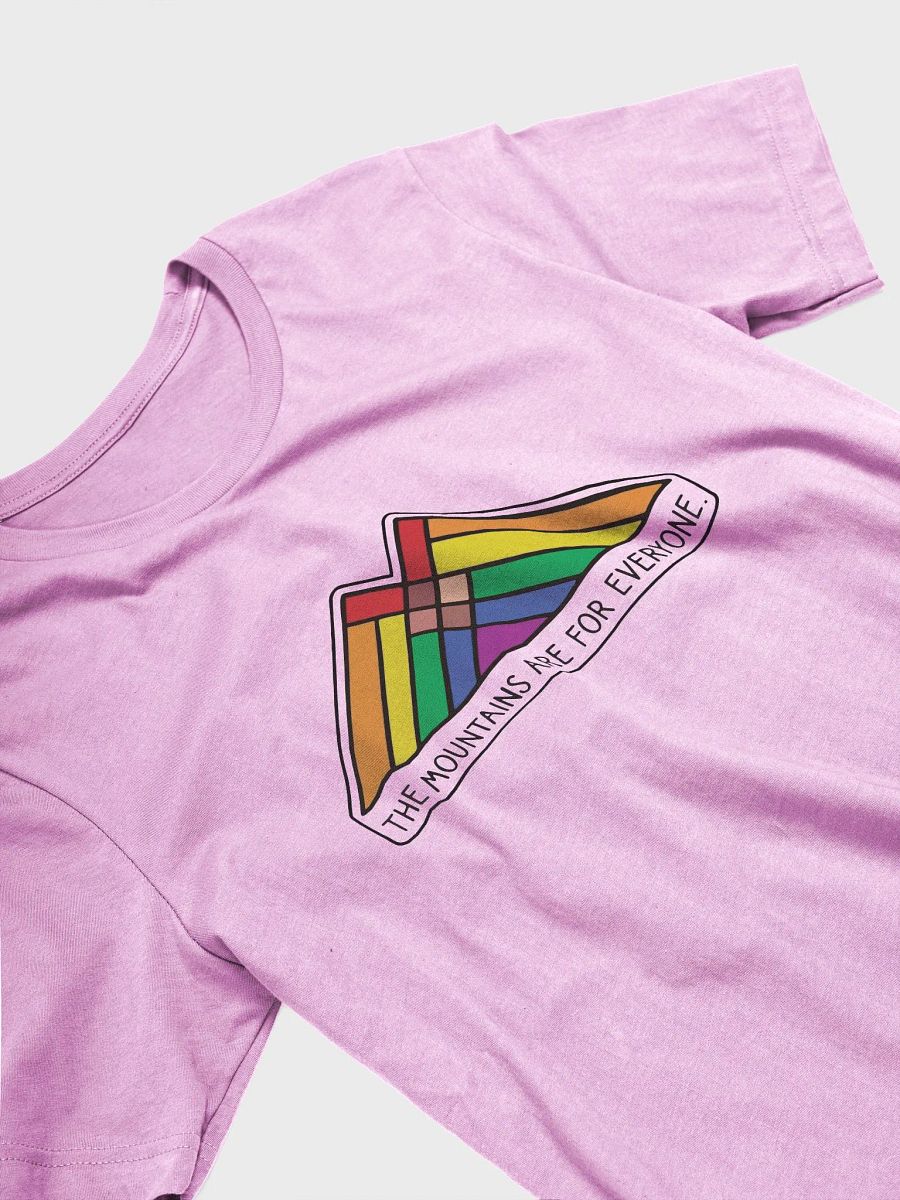 Mountains are for EVERYONE! Comfort Fitted T-Shirt Alt National Parks Wear Resistance Rangers product image (27)