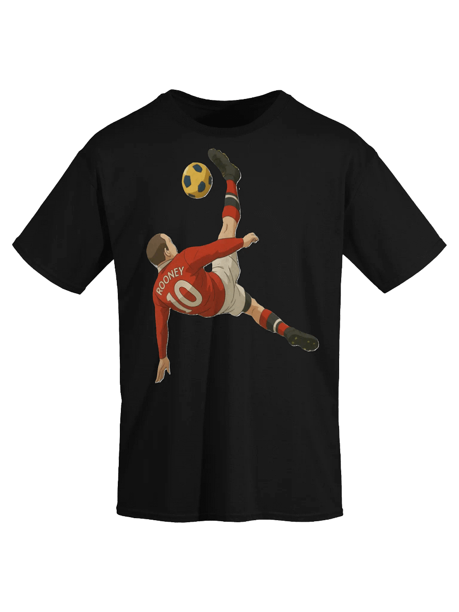 T-Shirt - Wayne Rooney Bicycle Kick - Iconic Moment - Manchester United (Various Colours) product image (34)