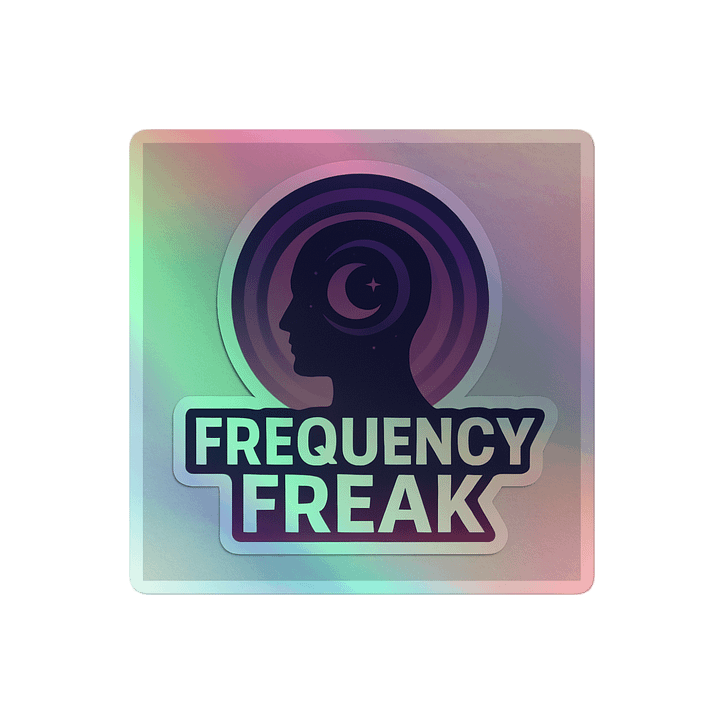 FREQUENCY FREAK — Sound Seeker Sticker product image (2)