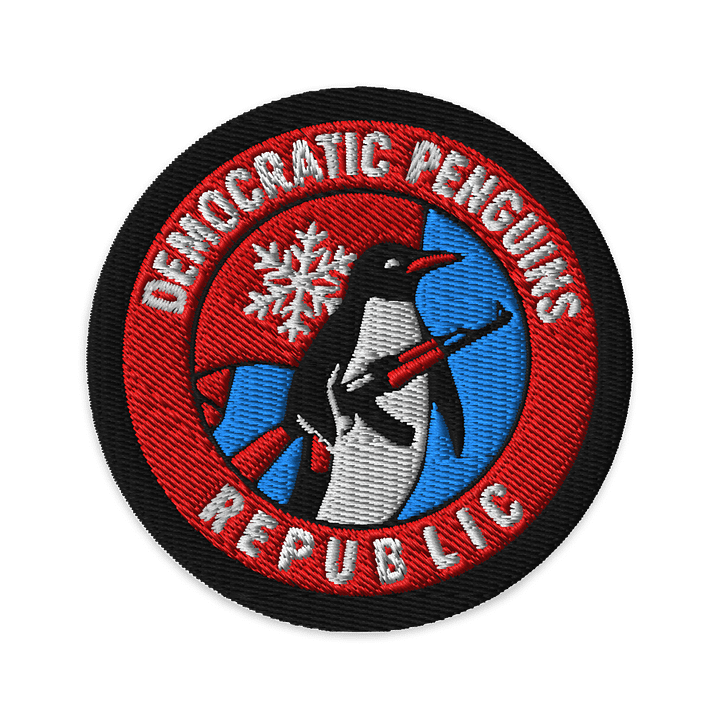 Patch of the Democratic Penguins Republic product image (1)