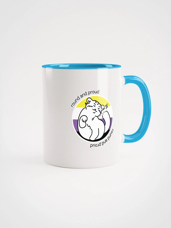 Round and Proud Manul Nonbinary Version - Mug product image (11)