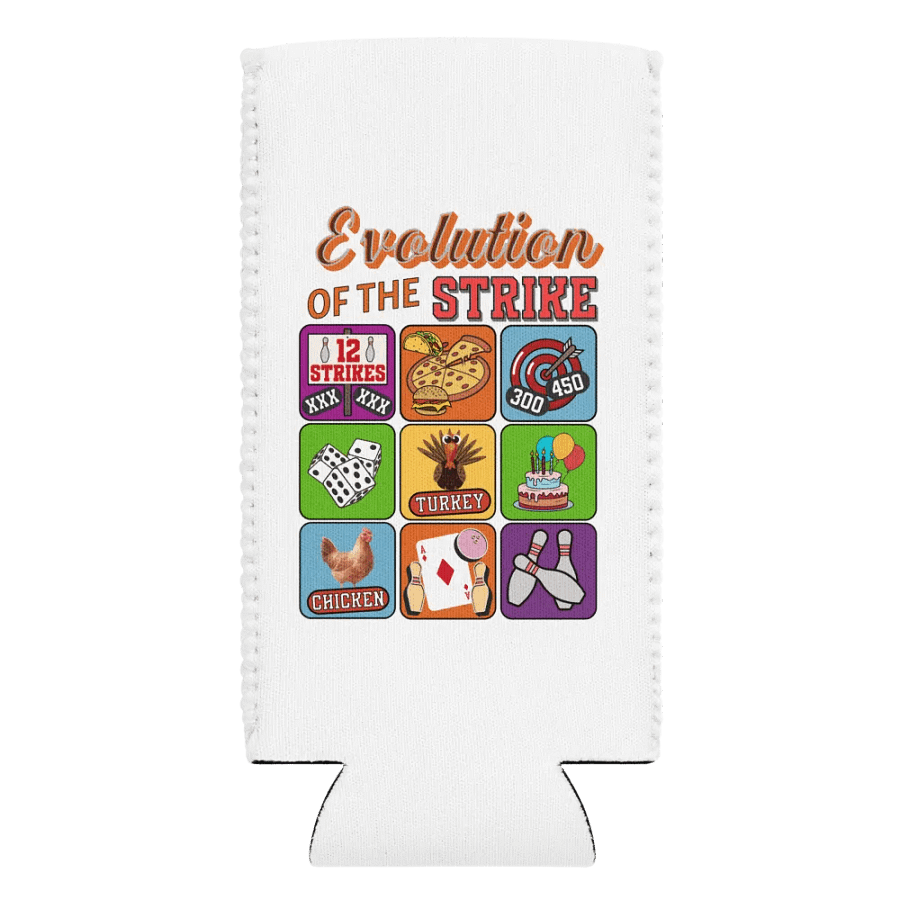 Evolution Of The Strike Bowling Coozie Can Cooler product image (1)