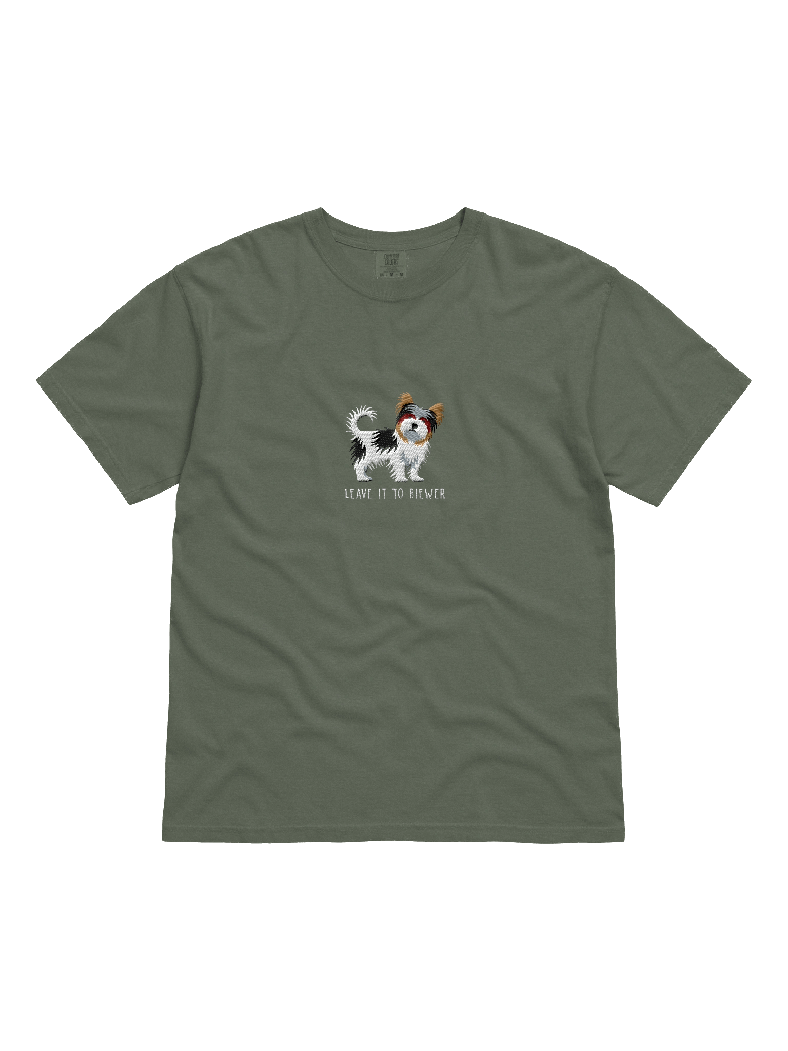 Leave It to Biewer T-Shirt(Embroidered) of a Biewer Terrier product image (31)