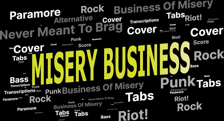 Paramore - Misery Business product image (1)