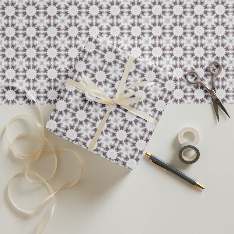 Elegant Mauve Wrapping Paper Set product image (12)