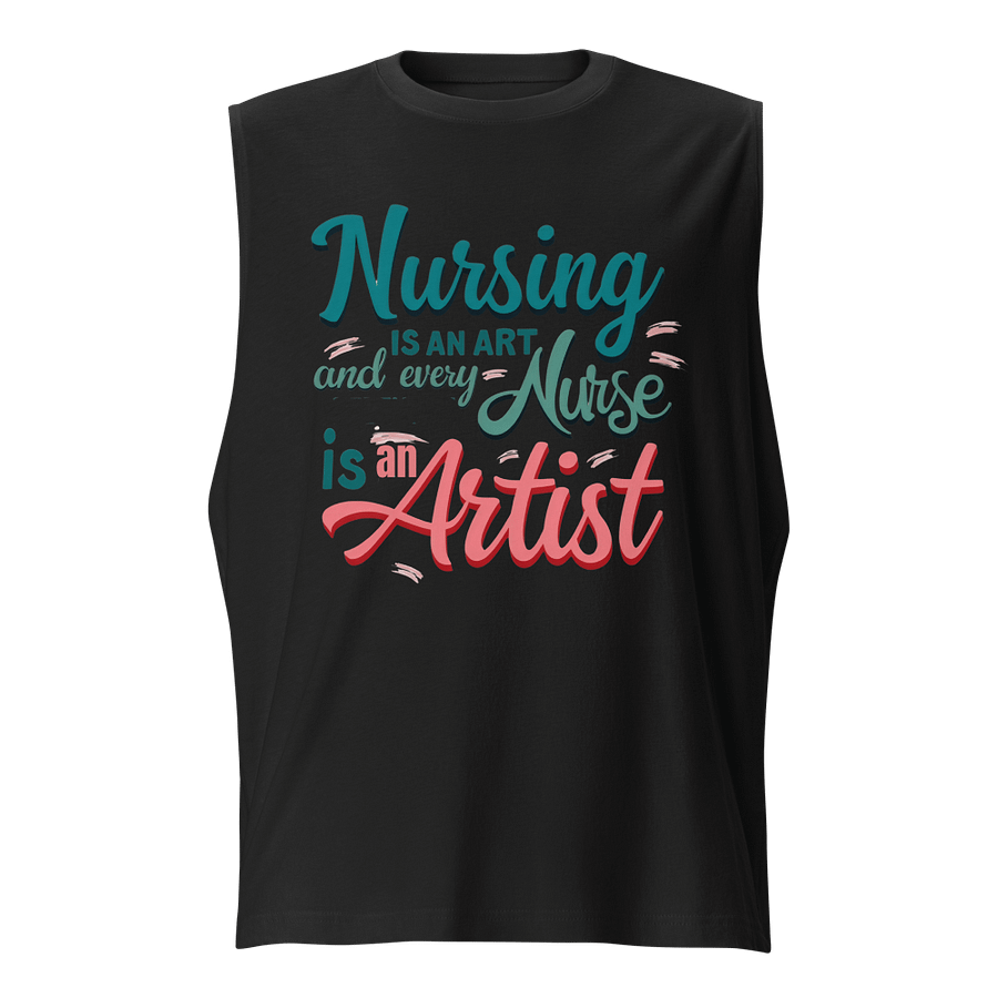 Nursing is an Art Muscle Tank product image (1)