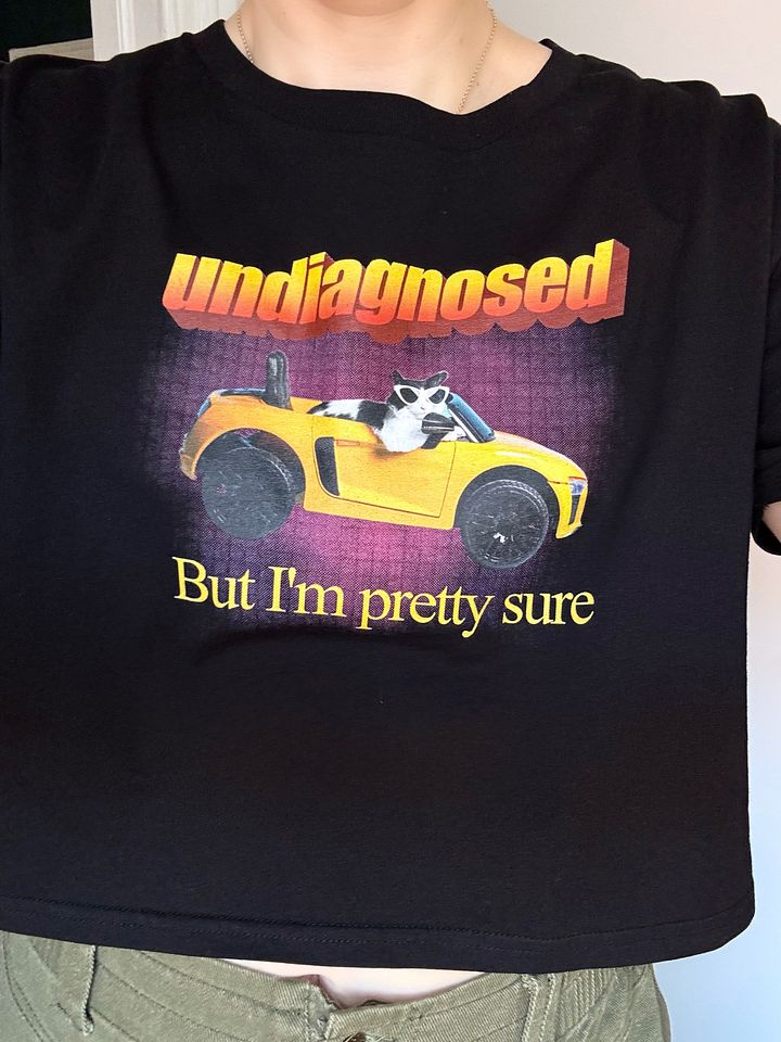 Undiagnosed but I'm pretty sure crop top product image (1)