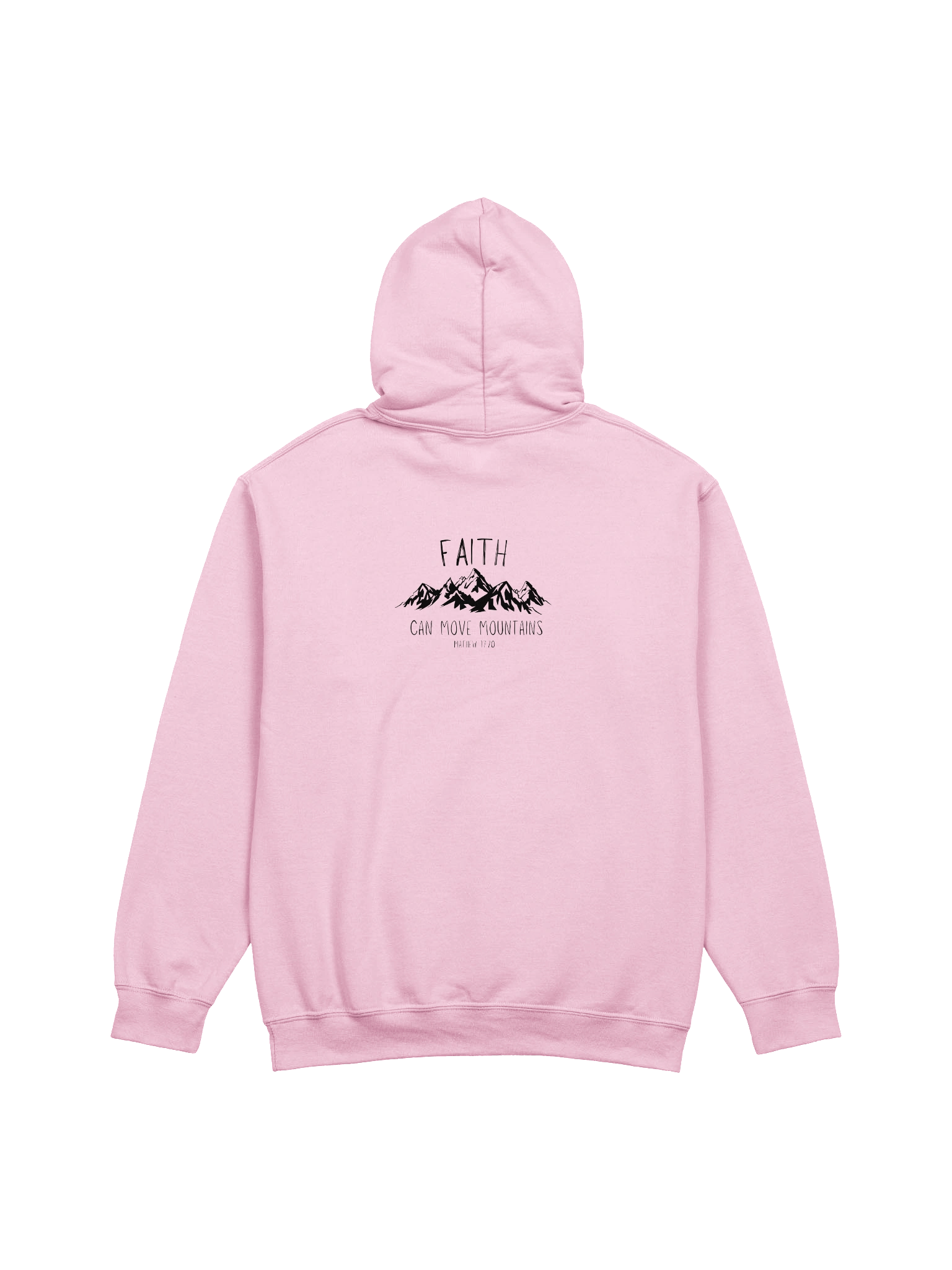 Faith Can Move Mountains Girls Hoodie product image (2)
