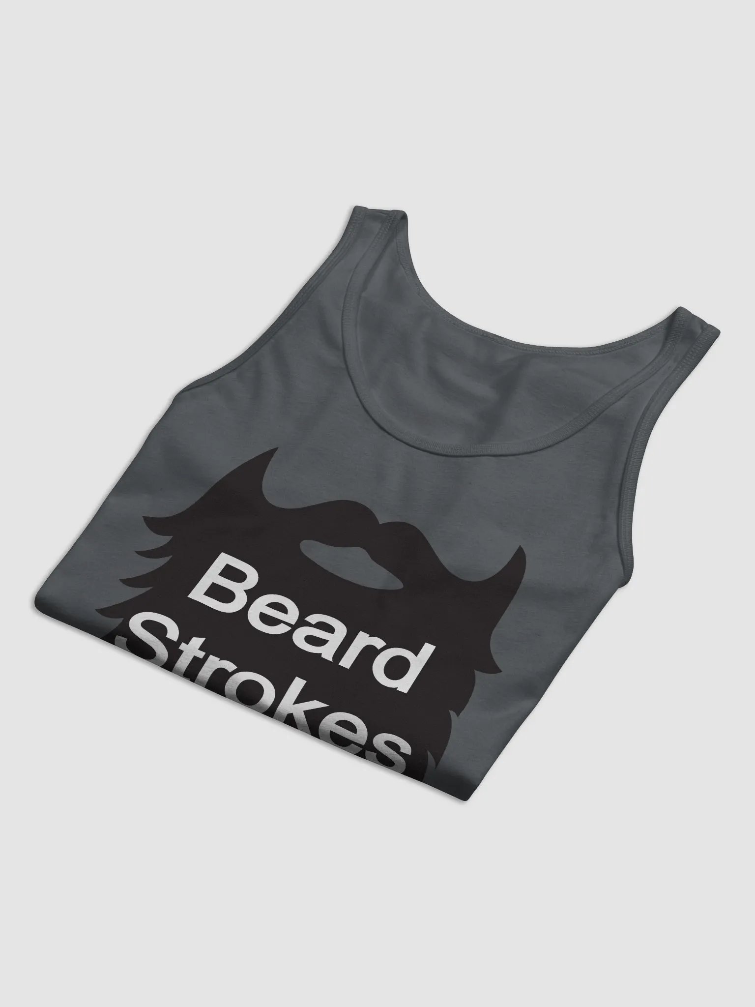 Beard Strokes Tank Top - Unisex (Black Beard) product image (29)