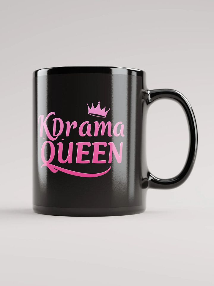 KDrama QUEEN Black Glossy Mug product image (2)