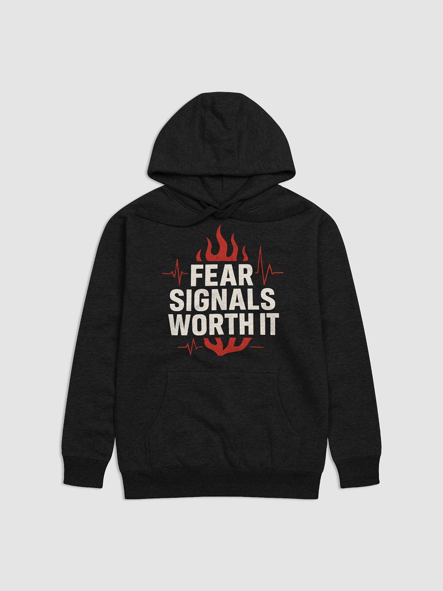 Unlock Your Courage with Halle Berry’s Inspiring Quote Hoodie: Fear Signals Worth It — Wear Your Strength, Transform Your Life product image (1)