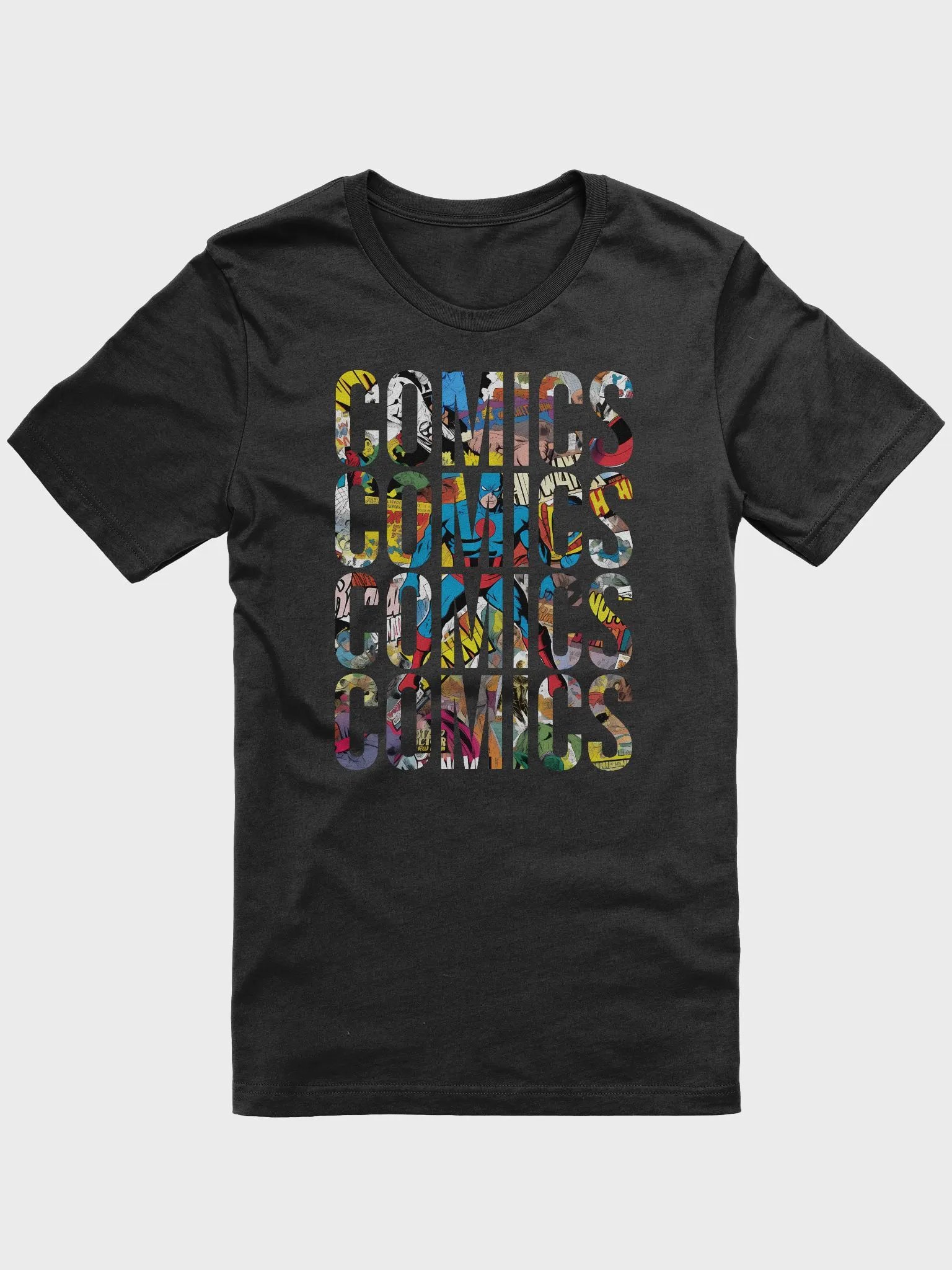 Comics Comics Comics! T-Shirt (Bella+Canvas Supersoft) product image (4)
