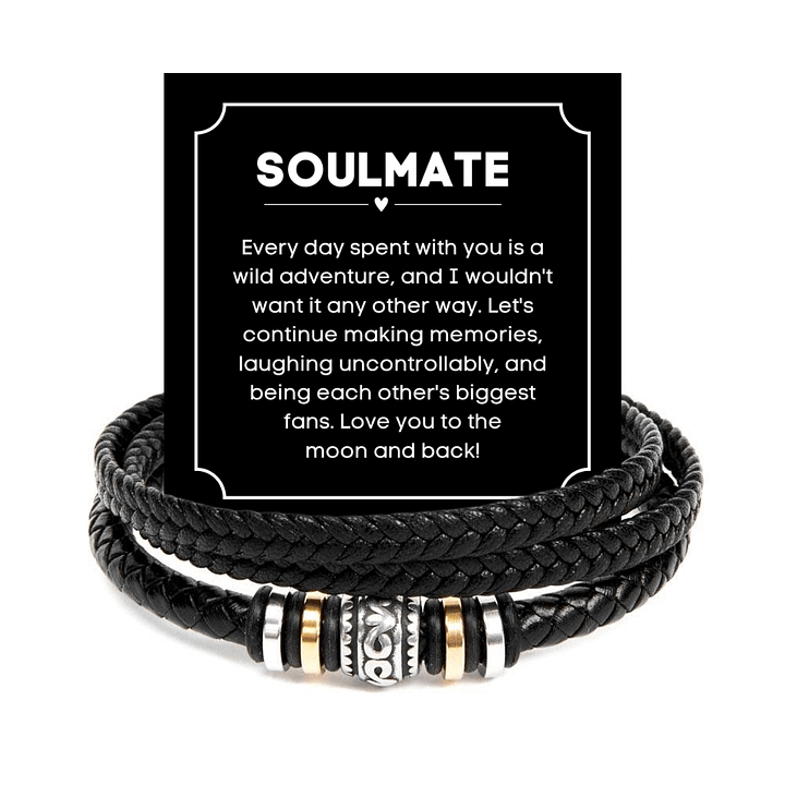 Soulmate Forever Bracelet - Love You To The Moon And Back product image (1)