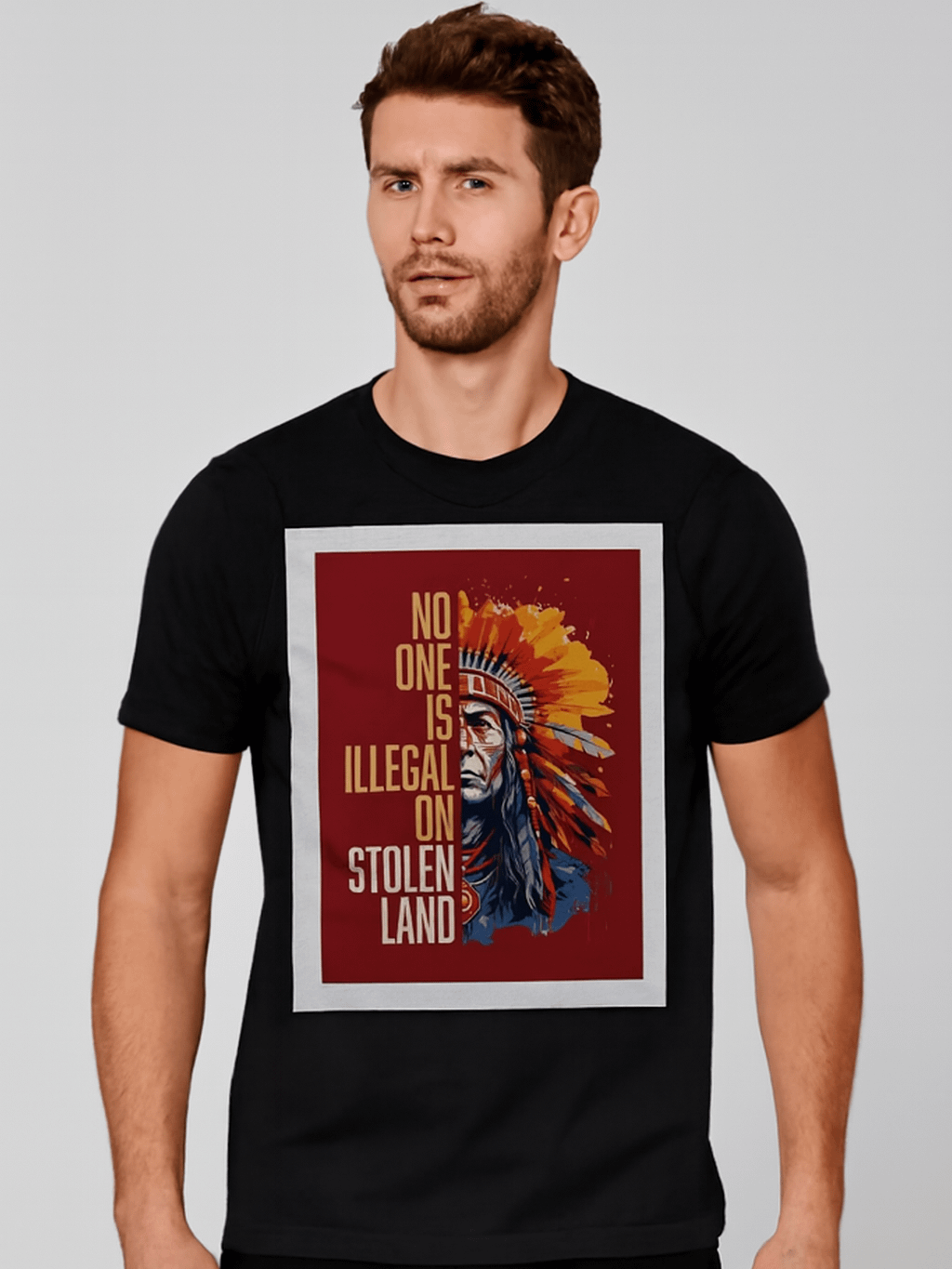 Indigenous Rights Statement T-Shirt product image (1)