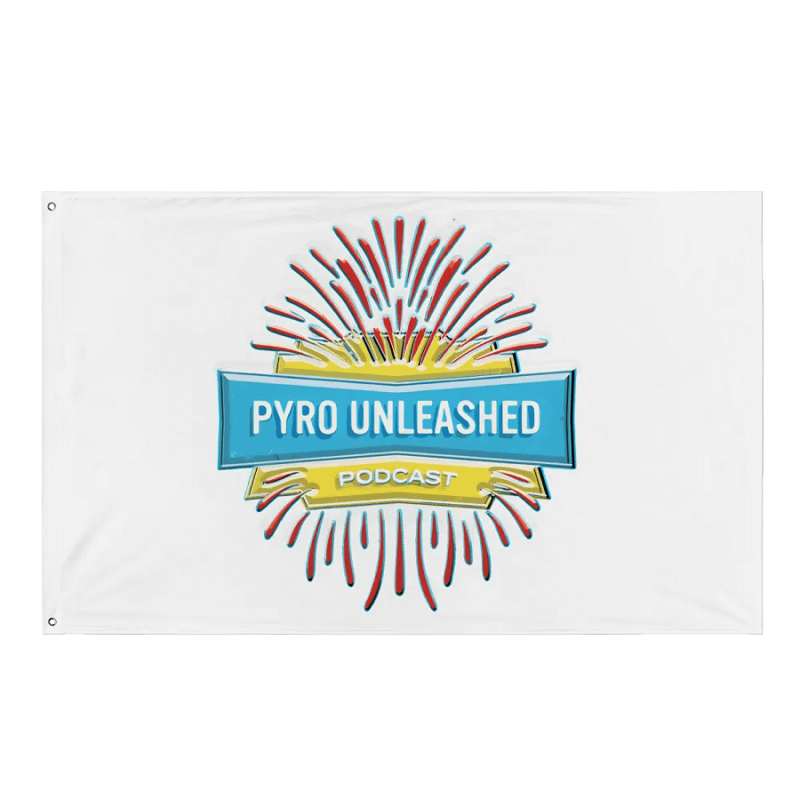 Pyro Unleashed Podcast Flag product image (1)
