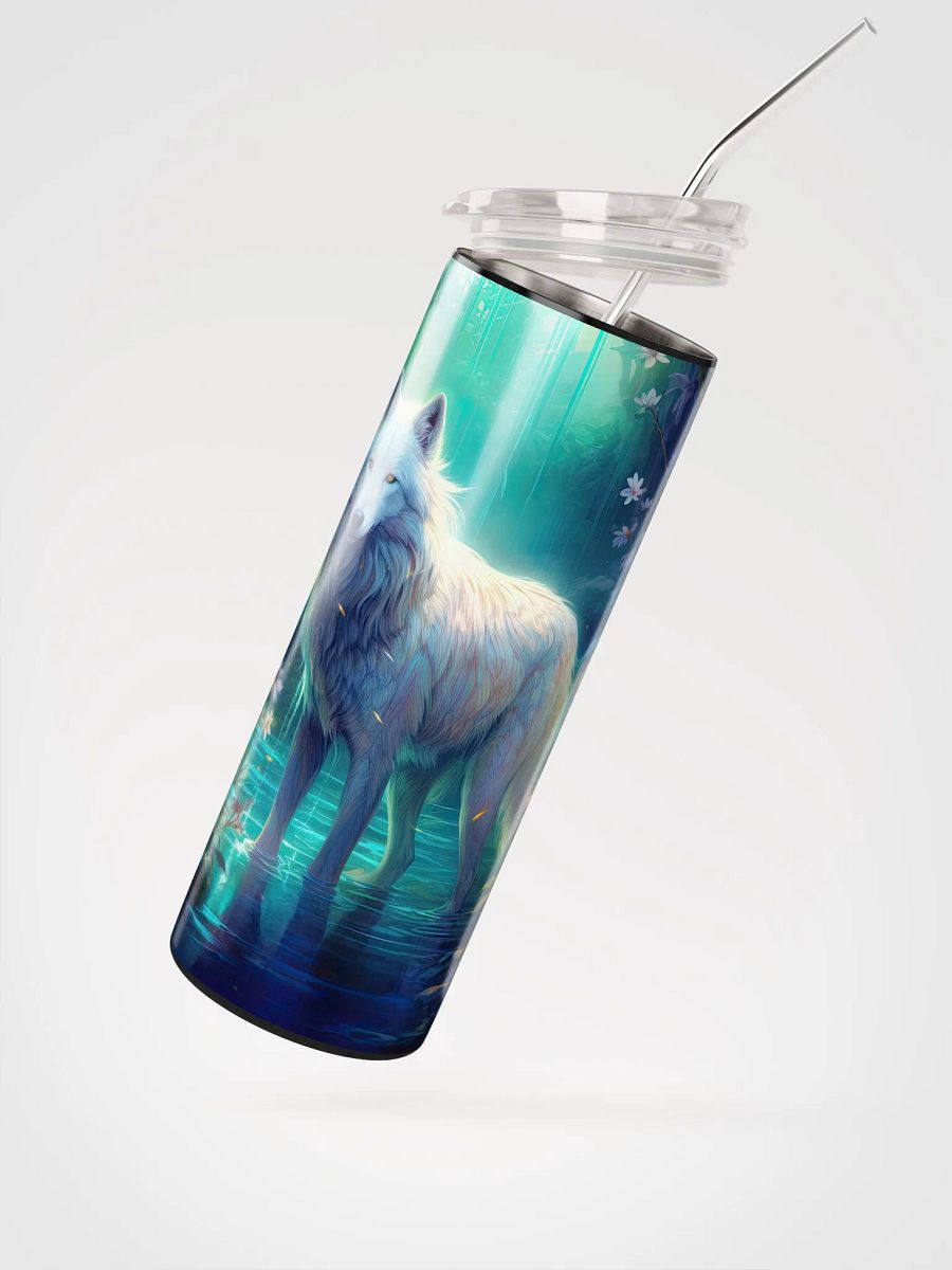 Mystic Forest Wolf Stainless Steel Tumbler product image (3)