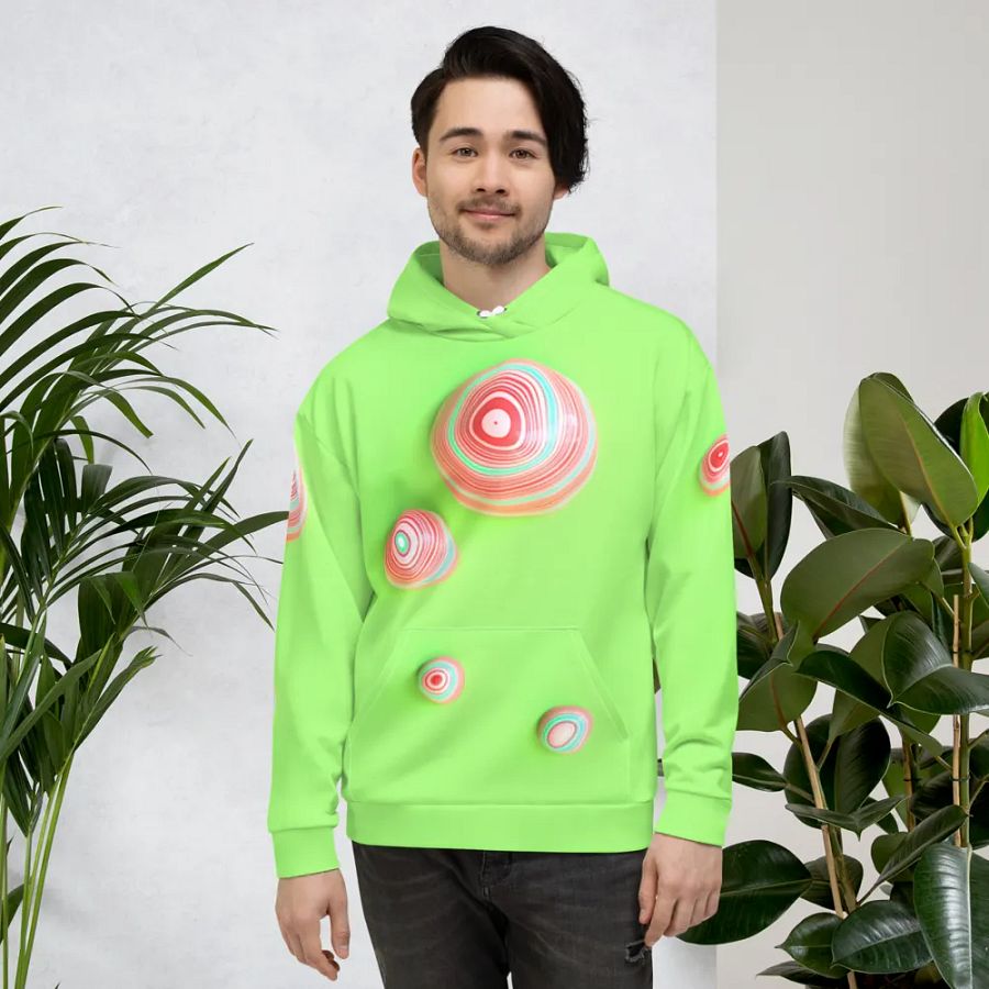 Dream of 3D Clams (unisex hoodie) product image (12)