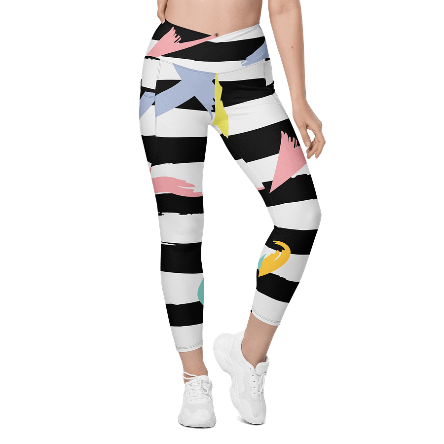 Zabu Dynamic Fusion Crossover Leggings with Pockets product image (1)