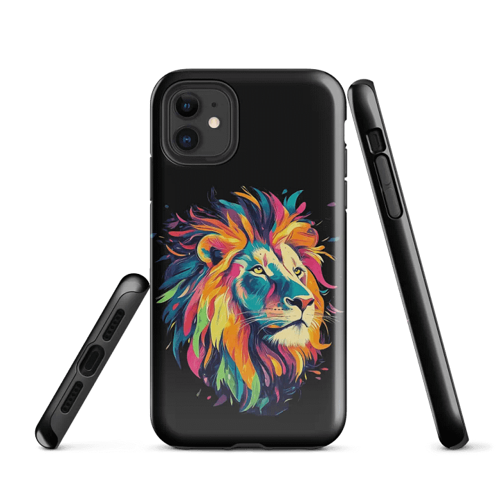 Vibrant Lion iPhone® Tough Case product image (1)