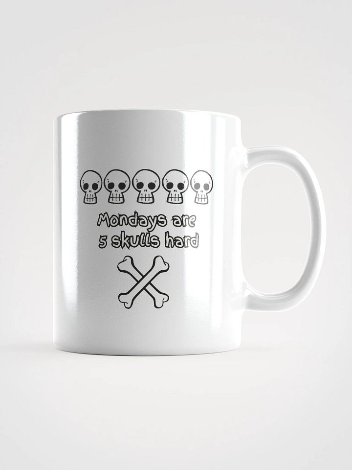 Mondays Are 5 Skulls Hard Mug product image (1)