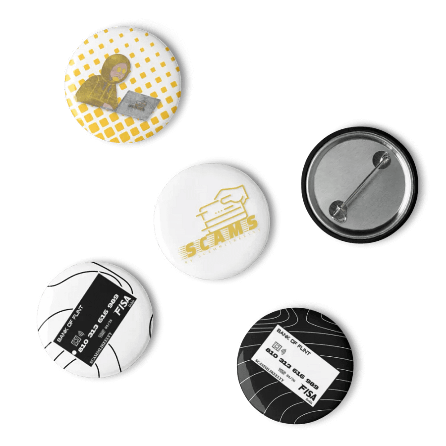 SCAMS BRAND BUTTONS product image (5)